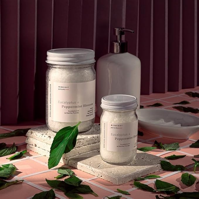 Eucalyptus + Peppermint Blossom Muscle Recovery Bath Soak