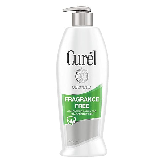 Curel Daily Moisture Fragrance-Free Lotion For Dry Skin 13 oz (Pack of 6)