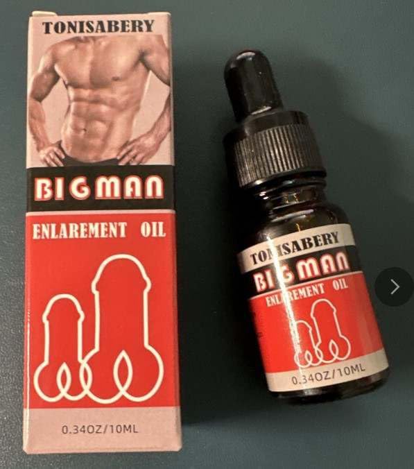 Massage Oil Enlargement Oil Increase Enlarge Gel Thicker Longer Stronger Large Size Enlarger Cream BLSEX for Men (F231-Bigman)