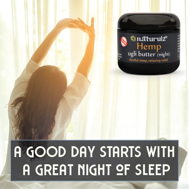 Naturulz Bundle & Save!!!-Ugli Butter Daytime & Nighttime Hemp Topicals Daytime and Nightime Formulas with Capsicum, Lavender, Chamomile Devil's Claw Arnica and More!!! All-Natural