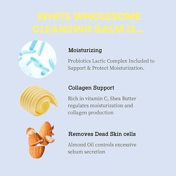 COLOR FOOD SERIES White Wholesome Cleansing Balm 4.05 fl.oz