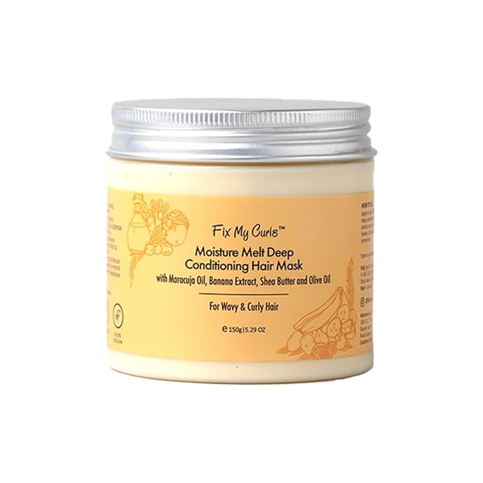 Moisture Melt Deep Conditioning| Hair Mask for Dry, Damaged, and Chemically Treated Hair| 8 Magical Oils, Shea Butter, Vitamins| Pro-Keratin Bond Repair |Weekly Revitalization, (5.29 oz)