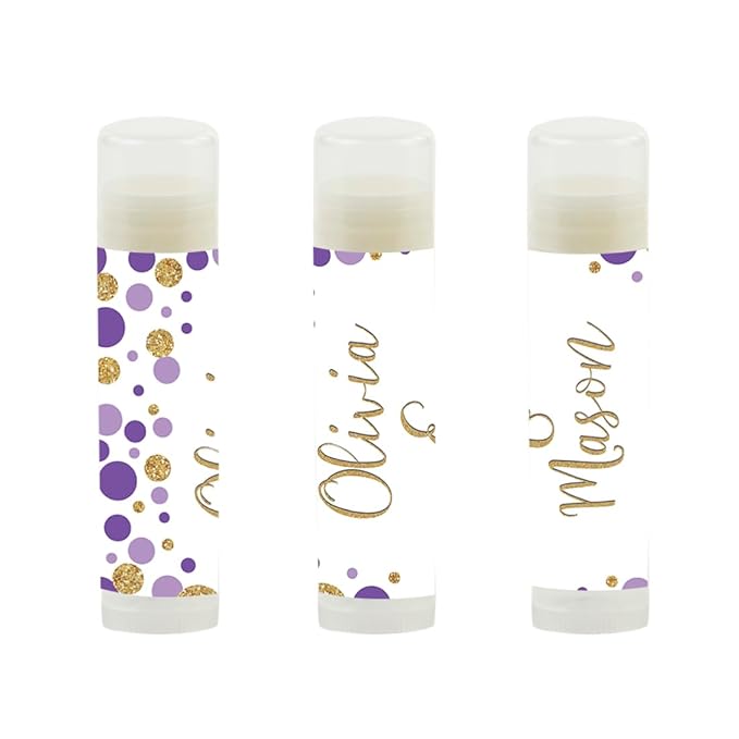 Andaz Press Personalized Bridal Shower Bachelorette Glitter