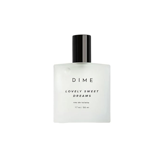 Dime Beauty Perfume Lovely Sweet Dreams, 1.7 oz / 50 ml - Warm Vanilla and Floral Scent, Hypoallergenic, Clean Perfume, Eau de Toilette For Women (Packaging May Vary)