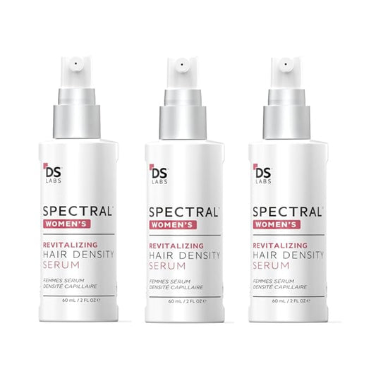 DS Labs Spectral Women's Formally Spectral.CSF - Hair Density Serum for Women, Thickening, Strengthening, Volumizing, Fuller-Looking Hair, 60mL, Packaging May Vary (Pack of 3)