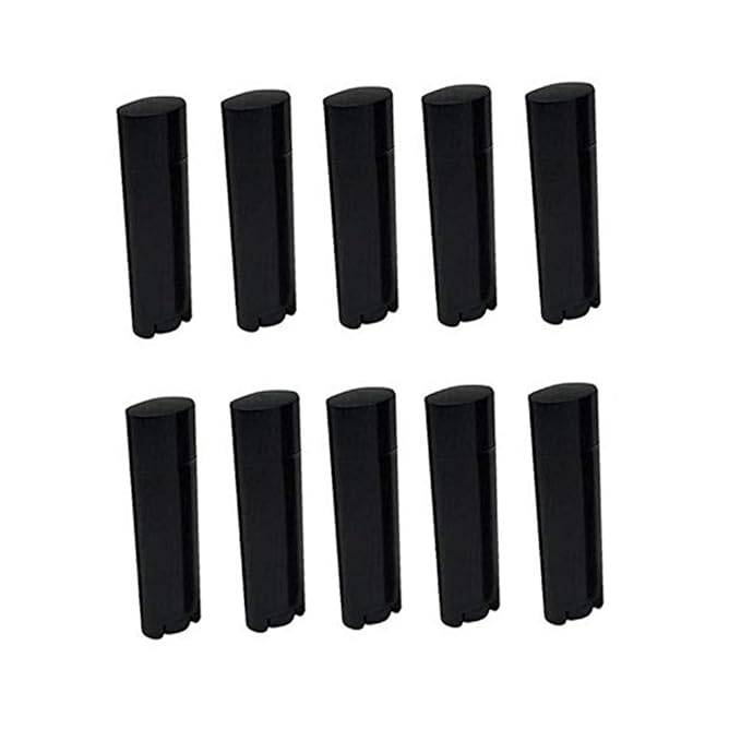 4.5g 0.15oz Empty Refillable Plastic DIY Black)