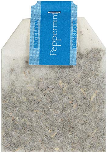 Bigelow Peppermint Herbal Tea 28-Count Boxes (Pack of 6) Caffeine-Free Bagged Herbal Tea in Individually Wrapped Foil Packets Contains Peppermint Leaves and Nothing Else