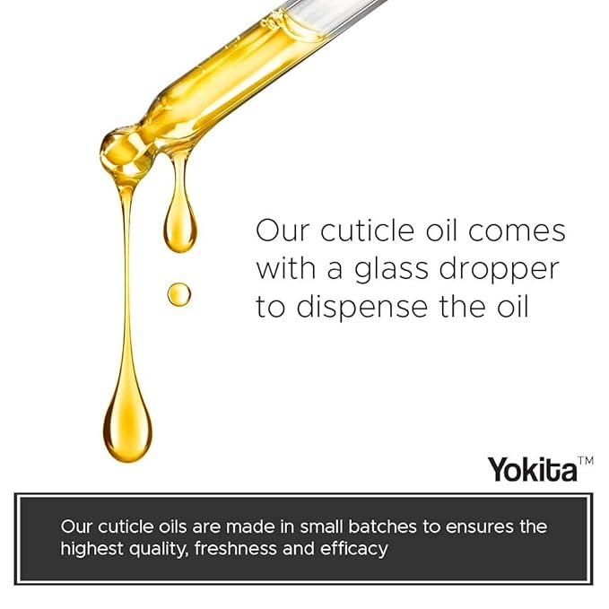 Premium Brush On Cuticle Oil Milk and Honey Natural Healing Infused, Soothes and Moisturizes Cuticles with Vitamin E 0.5 oz (Peppermint)