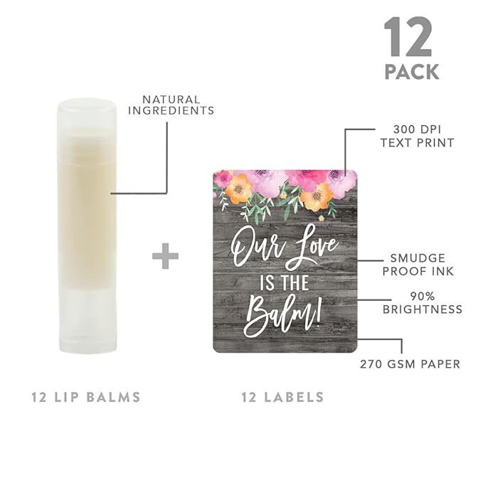 Andaz Press Bridal Shower Bachelorette Party Balm!,