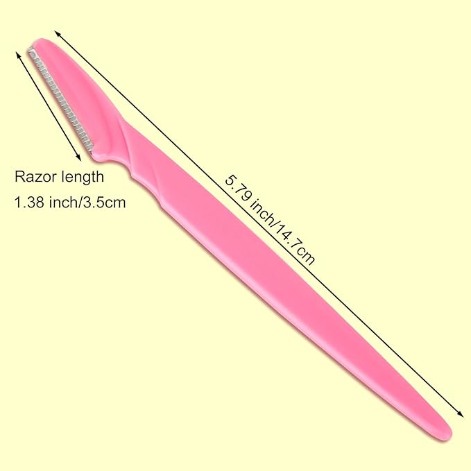 Eyebrow Razor for Women, 110 Dermaplaning Tool Face Shavers for Women Multipurpose Face Hair eyebrow Trimmer boby Hair Removal for Men with Protective Cover, 6 Colors