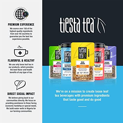 Tiesta Tea - 3lb Hibiscus Flowers | Cut & Sifted Loose Tea | 3lb |1360g, Bulk Resealable Bag | Raw Hibiscus Flower, Agua Fresca, Flor de Jamaica, Baked Goods, Dressings, Jams, Soaps & More | 3-Pack
