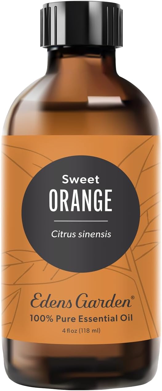 Edens Garden Orange-Sweet Essential Oil- 100% Pure Premium Grade, Undiluted, Natural, Therapeutic, Aromatherapy, The Best for Diffuser, Laundry, Humidifiers, Kid Safe 118 ml (4 fl oz)