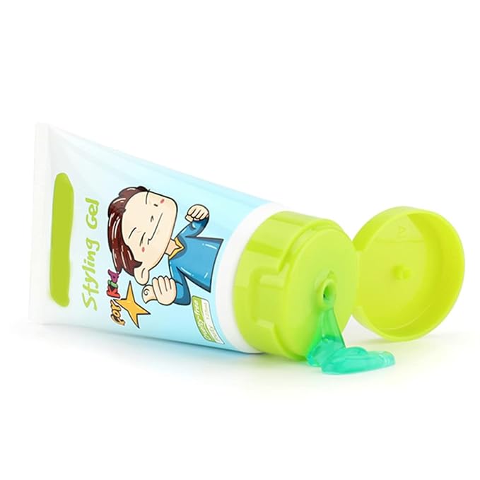 gowwim Kids Fresh Styling Hair Gel | Medium-Strong Hold | Not Greasy | Fruity Fragrance | 4.4oz