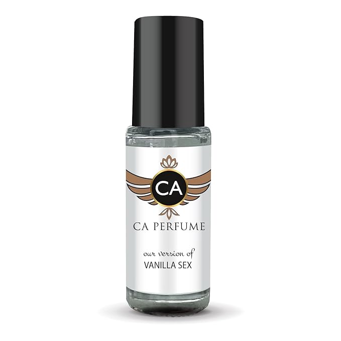 CA Perfume Impression of Vanilla Sex For Women & Men Fragrance Body Oil Roll-On 0.14 Fl Oz/4ml-X1