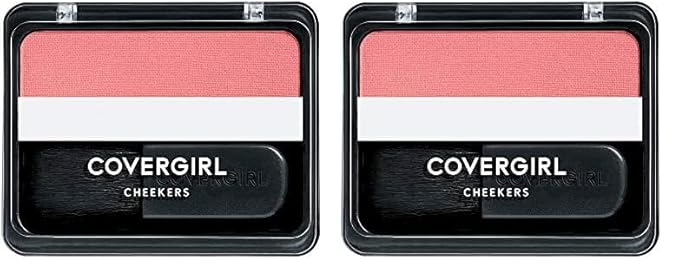 COVERGIRL Cheekers Blush, Flushed, 0.120 Ounce, 1 Count (Pack of 2)