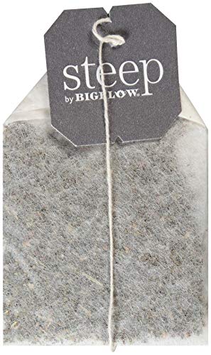 steep Organic Mint Caffeine Free Herbal 20 Count Box (Pack of 3), Certified Organic, Gluten-Free, Kosher Tea in Foil-Wrapped Bags