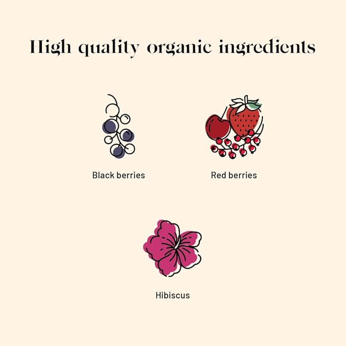 Kusmi Tea - AquaRosa - Organic Herbal Tea with Hibiscus & Berries - Caffeine Free Herbal Tea - Enjoy Hot or Iced - Loose Leaf Tea - Tin Box of 3.5 oz - Quantity for about 50 cups