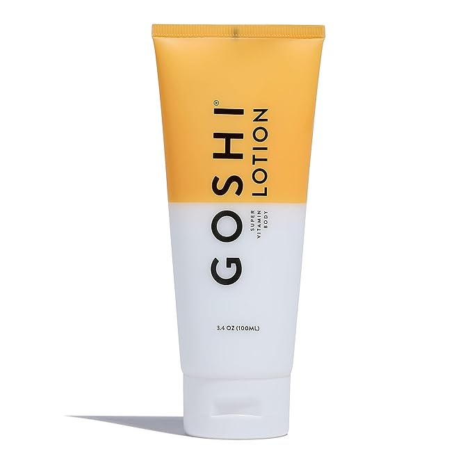 GOSHI Super Vitamin Body Lotion 3.4 oz - pH-Balanced Moisturizing Body Lotion for Men and Women - For All Skin Types