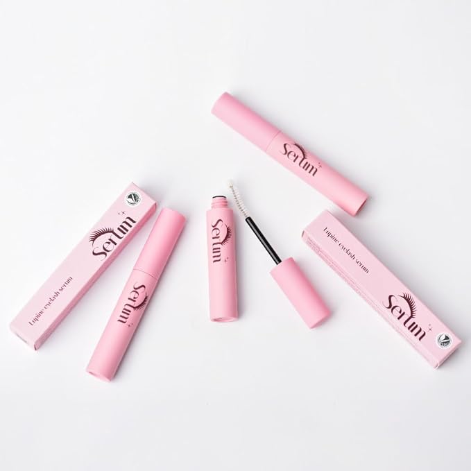 Eyelash Serum - Lash Growth Serum & Conditioner | Vegan Certified | Hypoallergenic | Korean Beauty for Longer, Fuller Lashes & Eyebrows