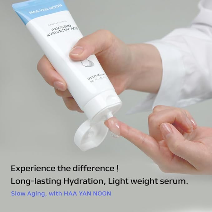 Pantheno Hyaluronic Acid Multi-Serum, 3.38 fl. Oz/ 100ml, as Toner,Emulsion,Essence at once, Korean Skincare
