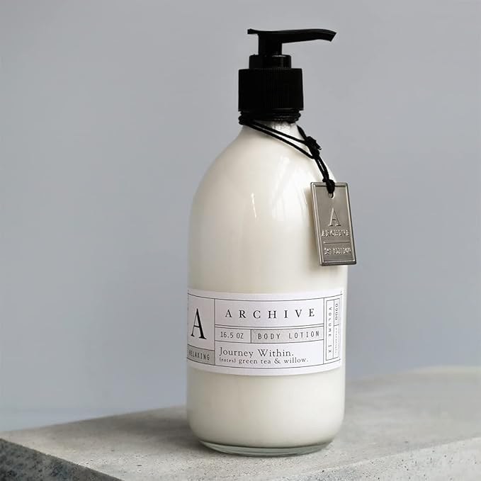 Archive Journey Within Body Lotion Natural Moisturizing Lotion for Men & Women Lightly Scented 16.5 oz
