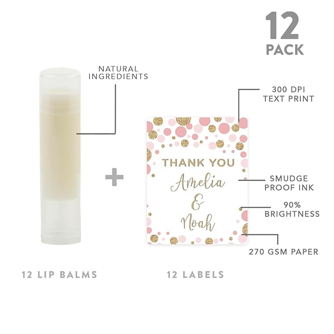 Andaz Press Personalized Wedding Party Lip Groom