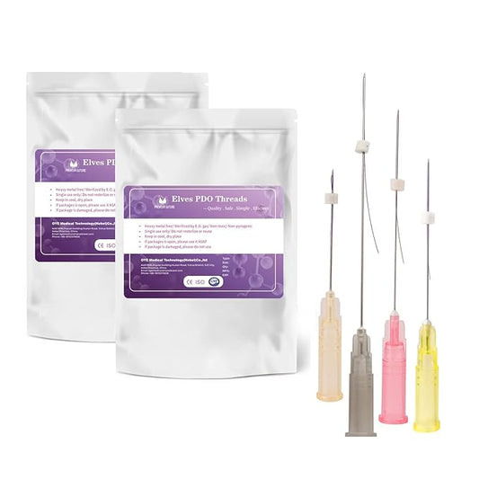 elves Pdo Threads for Face Lift & Whole Body Lifting, Pdo Mono Threads 29G25mm 20Pcs