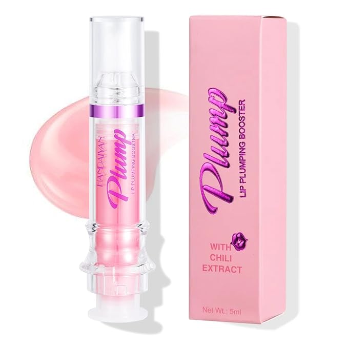 Glossy Finish Lip Glow Oil,Lip Plumping Lines