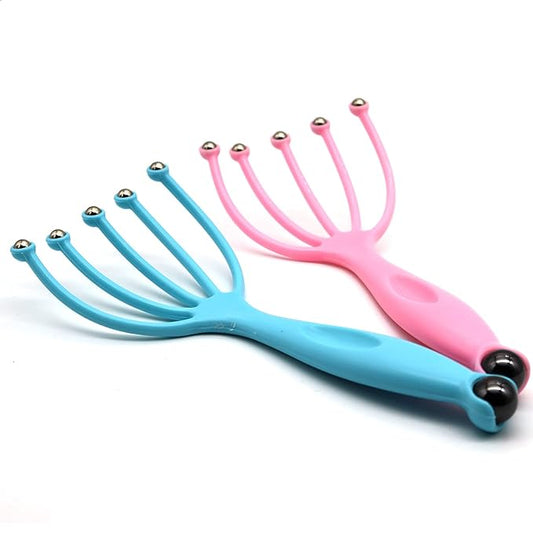 Scalp Massager - Disscool Head Massager Protable Hand Held for Deep Relaxation & Stress Reduction 2 Pieces
