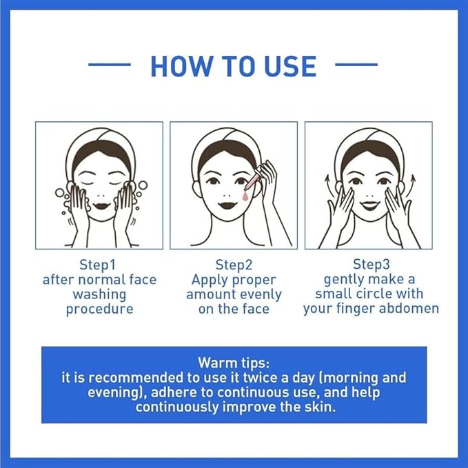 Olavita Face Serum, Vitamin C & E Serum, Anti Aging Face Tightening, Boost Skin Collagen, Reduce Wrinkles & Plump Skin(3pcs)