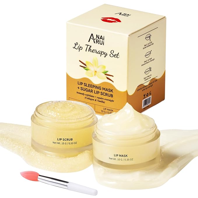 ANAI RUI Lip Mask and Scrub Vanilla