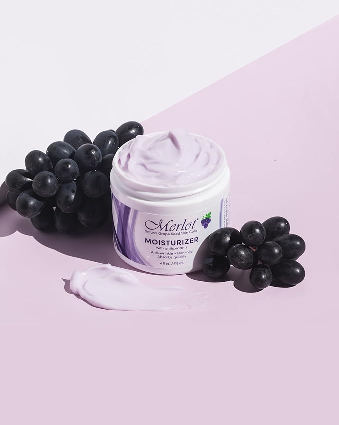 Merlot Skin Care Day and Night Moisturizer and Night Cream