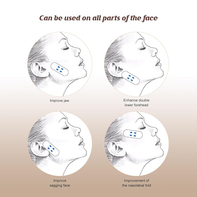 Face Lift Tape Invisible,132PCS, for Double Chin, Wrinkles, Saggy Skin Lifting, Face Lifter Tape