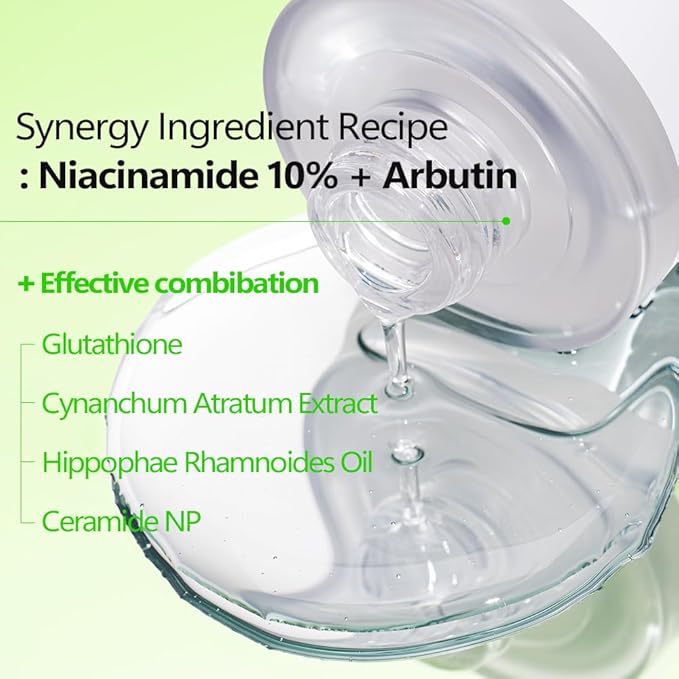 Fabyou Daily Niacinamide Arbutin Lightweight Korea Skin Care Glow boosting Set, Hydrating & Brighten with 10% Niacinamide, Arbutin and Vitamin C, Salicylic Acid, for pore Control