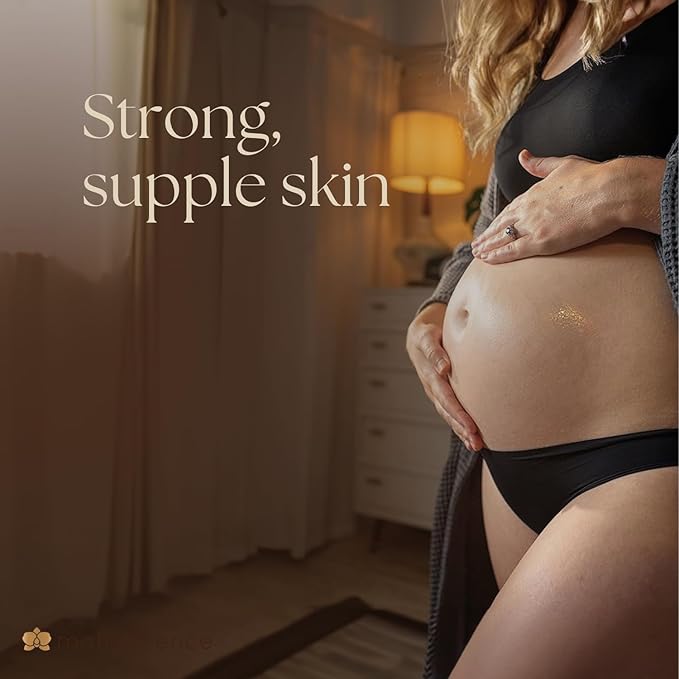 Stretch Mark Relief Belly Trio 3 Pack (19.4oz/574ml) | 1-2-3 Step Complete Routine | Spa-Quality Maternity Skin Treatment | Pregnancy-Safe Skincare Made for Mom
