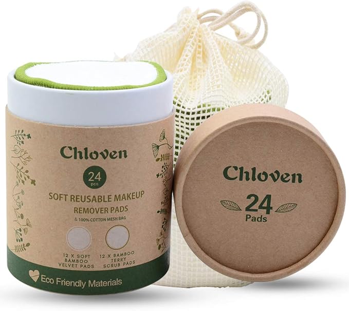 Chloven reusable makeup remover pads