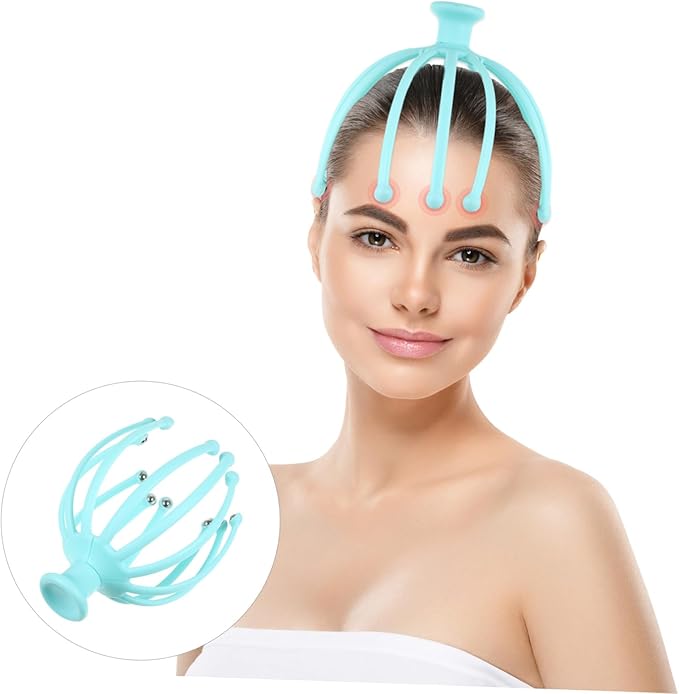pp Massager Tool Multifunction Scalp Handheld Massage Stainless Steel Octopus