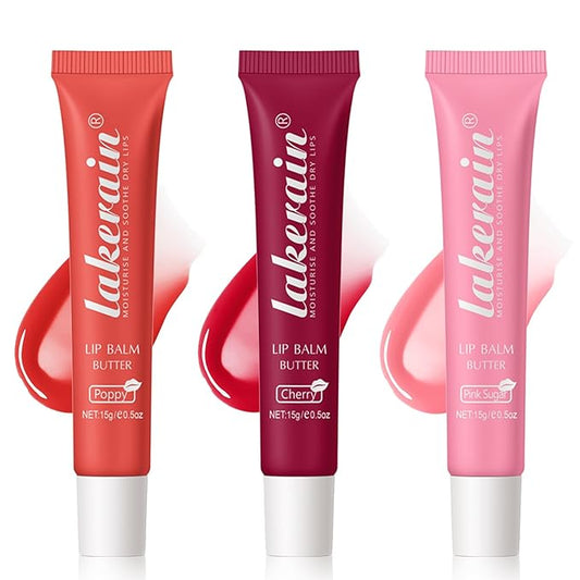 Erinde 3 Colors Lip Butter Balm Lips
