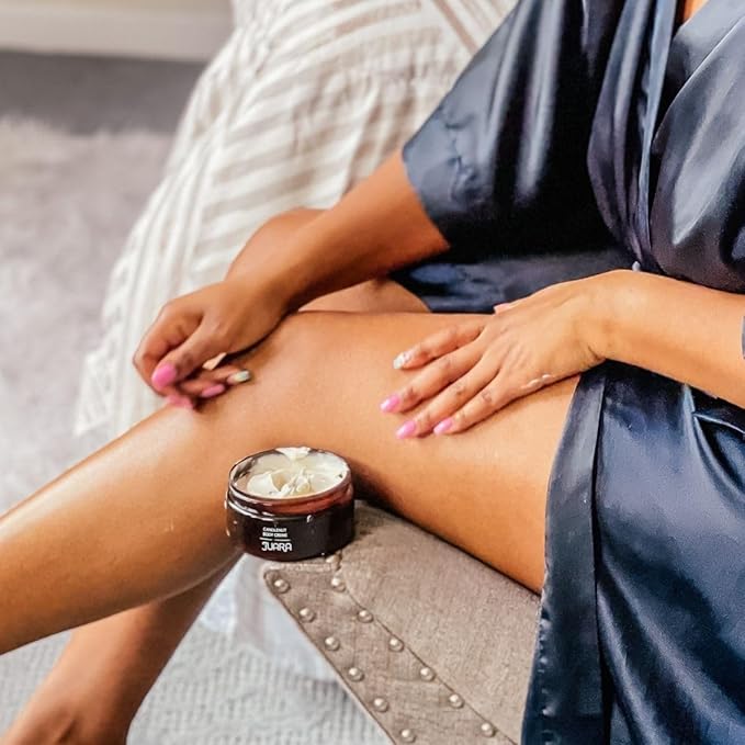 Juara - Candlenut Body Creme | Moisturizing Lotion | Dry Skin Hydration | Skin, Hands & Feet Cream | Soothing Skincare Balm | Cruelty Free, Paraben, Sulfate Free, Vegetarian | 7.5 oz