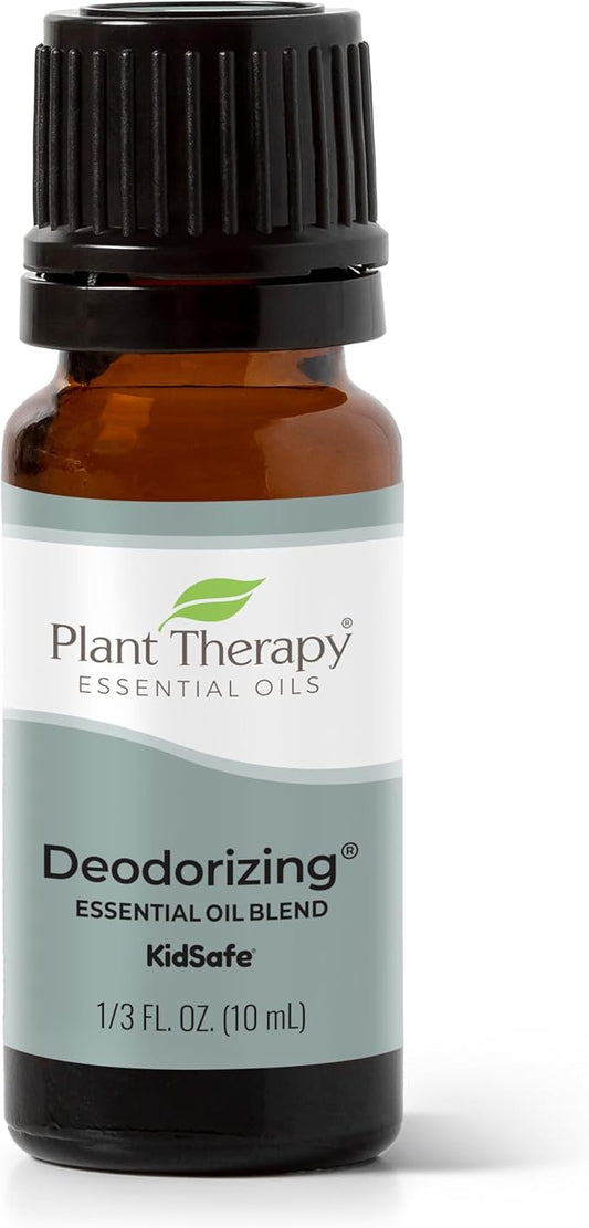 Plant Therapy Deodorizing Essential Oil Blend 10 mL (1/3 oz) 100% Pure, Undiluted, Therapeutic Grade