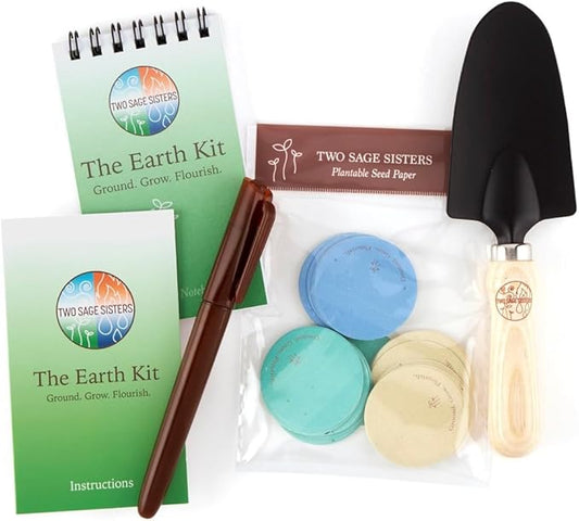 The Earth Kit – Jump Into Spring with Selfcare – Bury Negative Thoughts for Relaxation – Care Kit by Two Sage Sisters