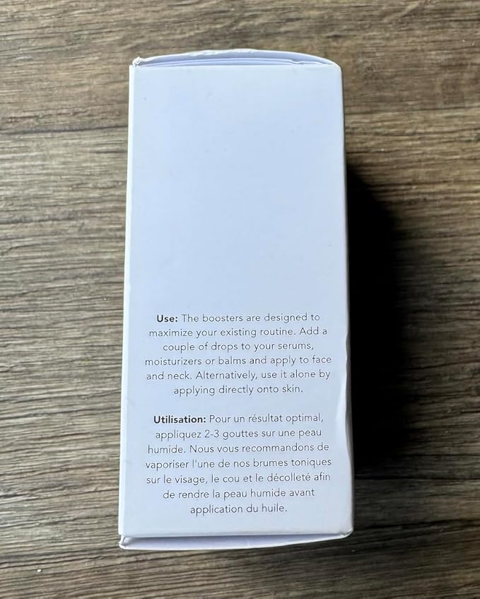 Amla Booster Oil, 100% Cold Pressed Amla Oil, Vegan Skincare, 0.68 fl oz Glass Bottle