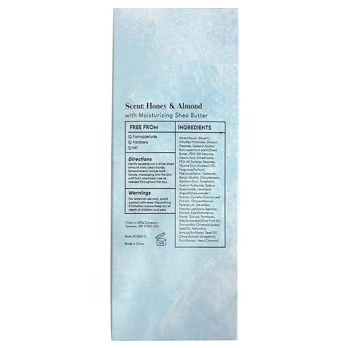 Hand & Body Lotion for Mother's Day Gift Basket- Endless Love - Infused with Honey Almond Aroma - 236 ML /8 FL OZ