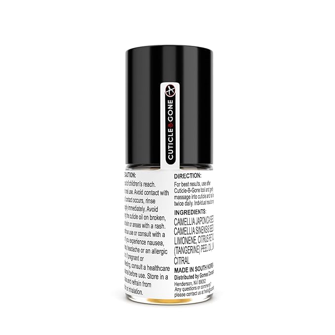 Hydrating Cuticle Oil, Softens Dry Cuticles, Moisturizes Nail Beds, Conditions Skin, Smooths Rough Edges, Supports Nail Care, Mandarine & Ylang Ylang, 0.27 Fl Oz