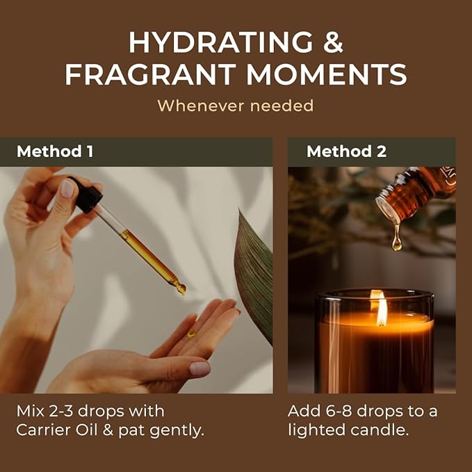 Gya Labs Ambrette Seed Essential Oil for Skin - 0.34 Fl Oz - 100% Pure Natural Ambrette Essential Oil for Diffuser, Candle Making Massage & DIY - Woody Floral Scent