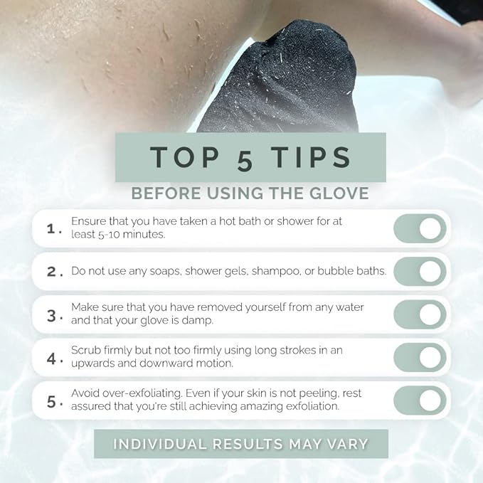 ???????????????? beauty exfoliating glove luxe