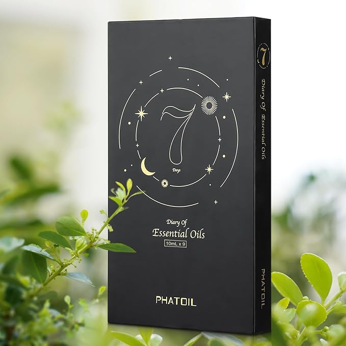 9PCS Premium Essential Oil Set - 10ML/0.33FL.OZ Fragrance Oils for Diffusers DIY Candle Soap Making, Long Lasting Scents, Ideal Gift Set for Friends and Families