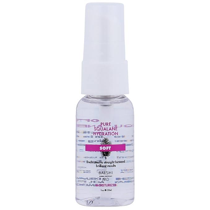 SOFT - Pure Squalane Hydration - Squalane Facial Oil Moisturizer, Deeply Hydrating & Replenishing Facial Oil - Skin Protector - Enhances Skin Radiance & Diminish Dryness, Fine Lines & Wrinkles, 1 OZ