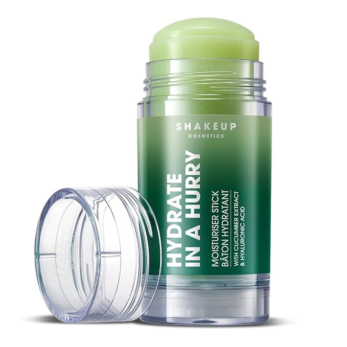 Mens Skincare Sticks Duo, Vegan Formula Including a Moisturiser Stick and Charcoal Face Mask Stick, 2-Step Skincare Kit Perfect for Him. Aka. SHAKEUP THE SKIN STIX DUO
