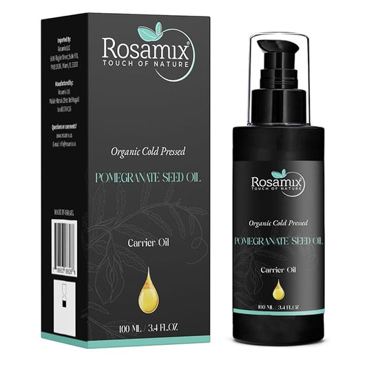 ORGANIC COLD PRESSED POMEGRANATE SEED OIL - 100% Pure - For Face, Skin.